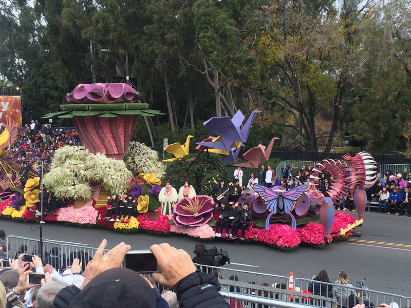 Artistry of the floats