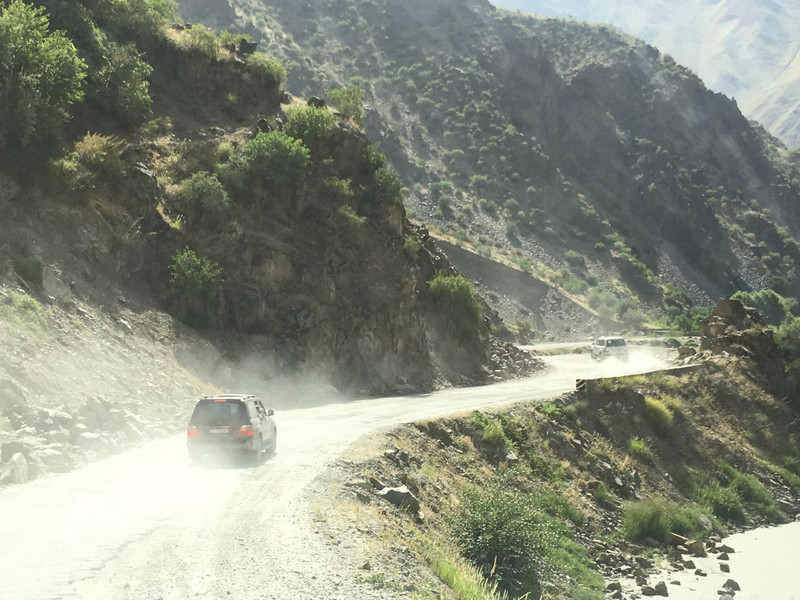 Dusty Pamir Highway