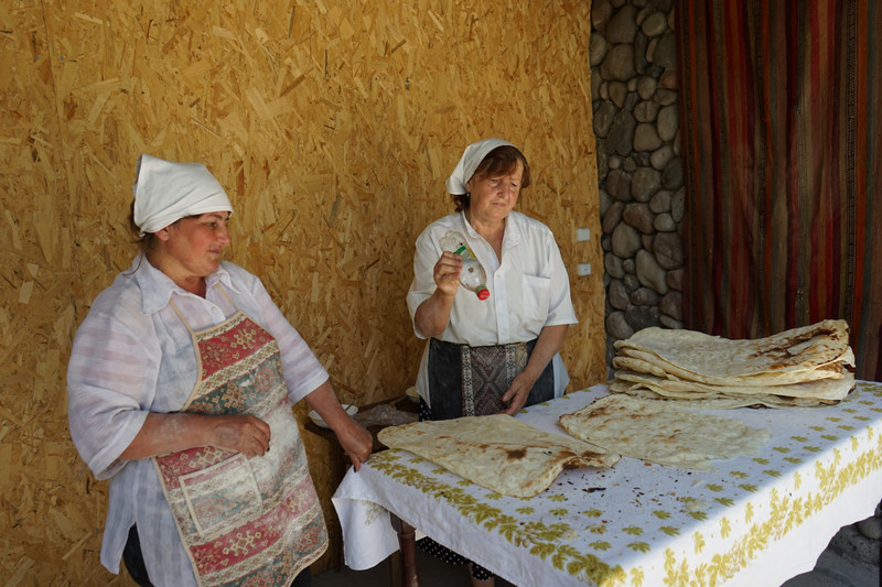 Bread making ladies
