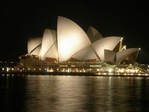 Night time version of the Opera House!