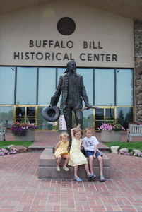 Kids at Buffalo Bill's Museum