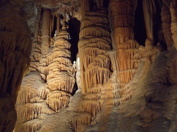 Inside The Orient Caves at The Jenolan cave formations