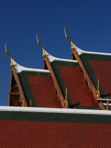 Temple roof in Bangkok