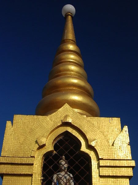 Stupa against Sky.