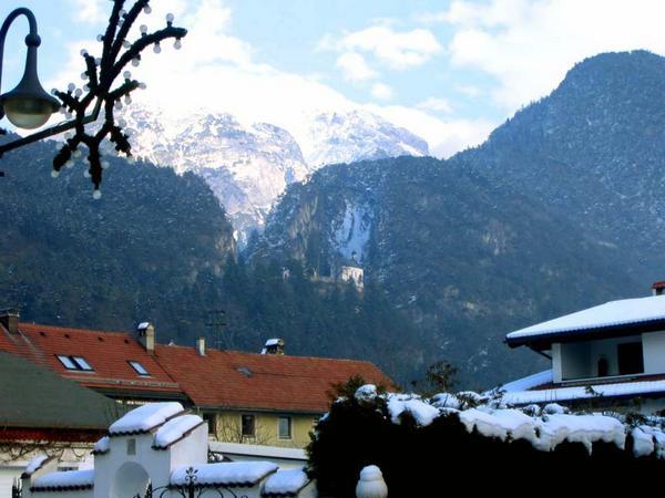 view of Alps from Innsbruck, Austria