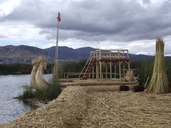 Boat Made of Reeds | Photo