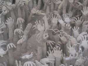 A 'Jungle of Hands'