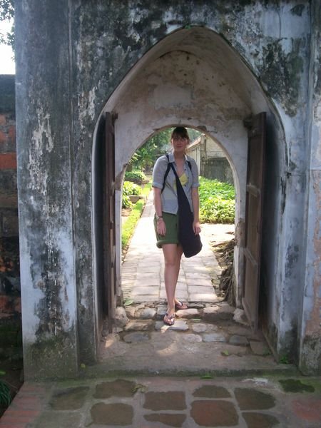 Me in an archway