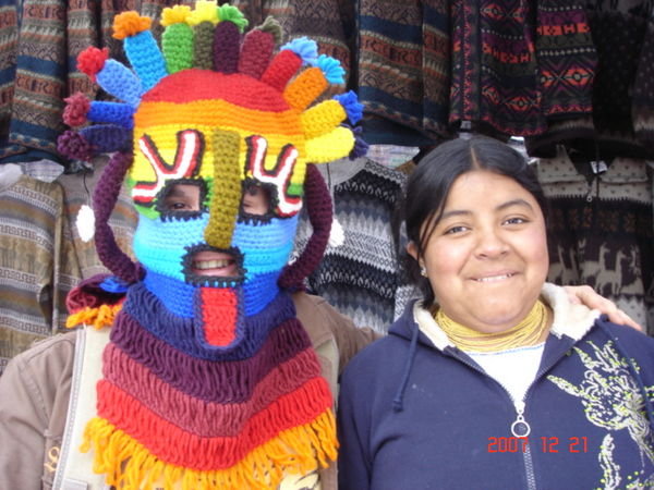 en Otavalo mercado artesanal