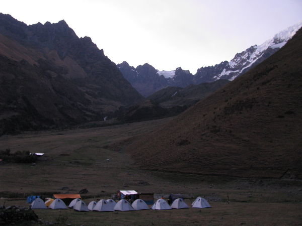 First campsite