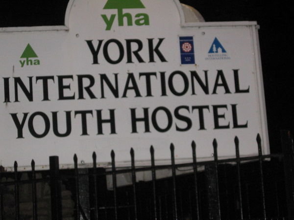 Our Hostel Sign