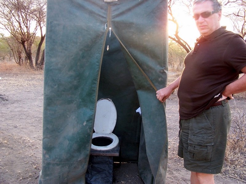 Bush toilet