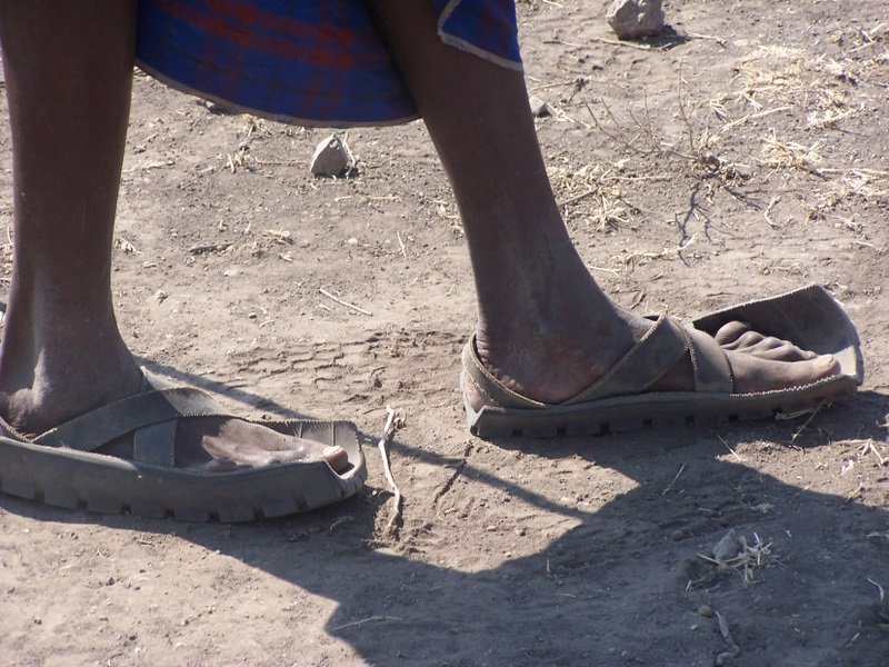 Maasai footwear