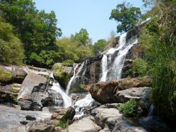 waterfall near doi inthanon