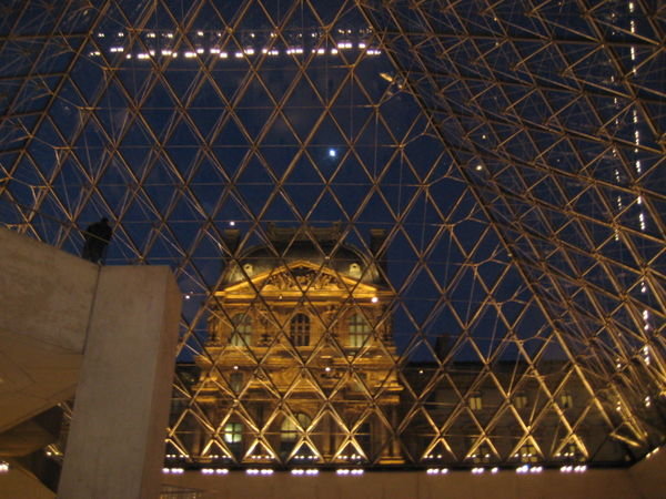 inside the louvre