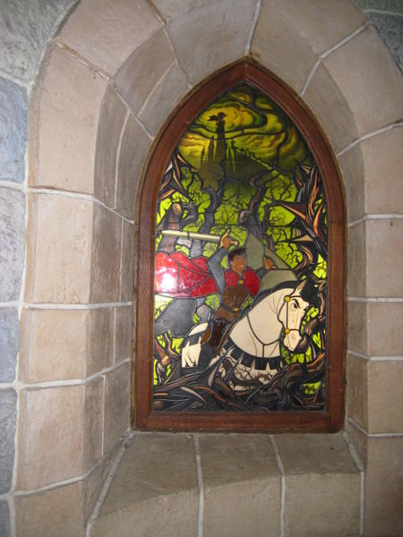 inside castle