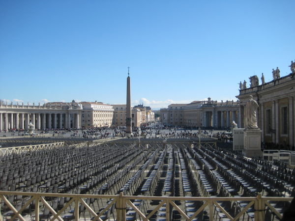 St. Peter's Square!!