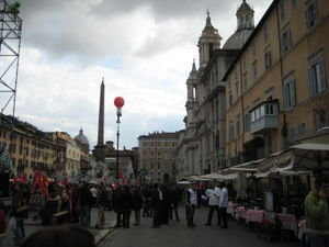 the piazza