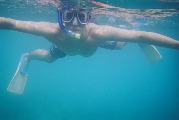 Underwater....