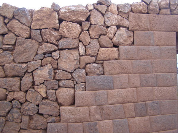 Spanish versus Incan Stonework