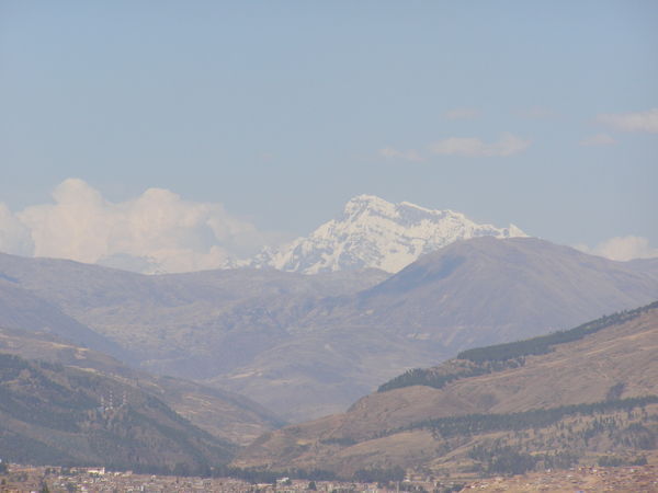 Snow-capped Andes Peak