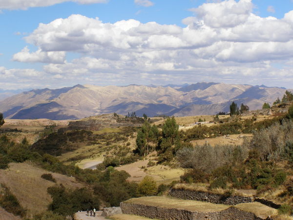 View from Tambomachay