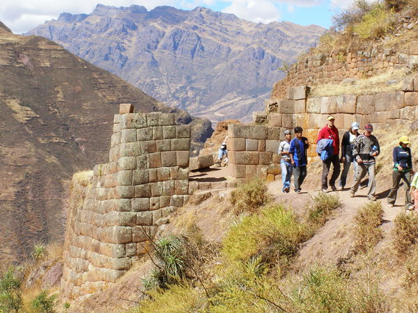 Fortified Gate along the Trail to Pisac