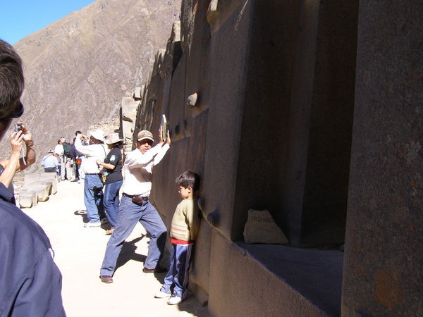 Inclined Inca Temple Wall
