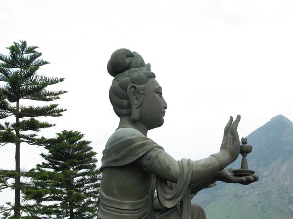 Ngong Ping - by the big Buddha