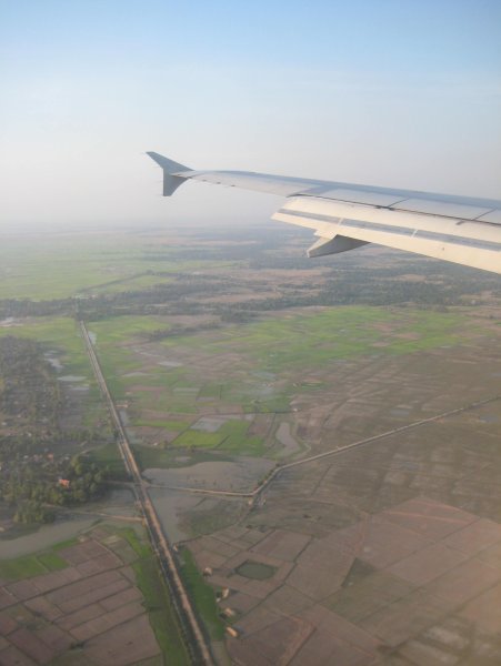 Flying Over Cambodia