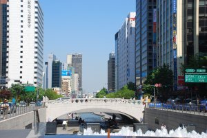 Stream through Seoul