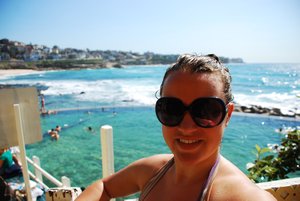 The pool I had just been swimming in at Bronte beach