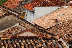 Roofs at Galle