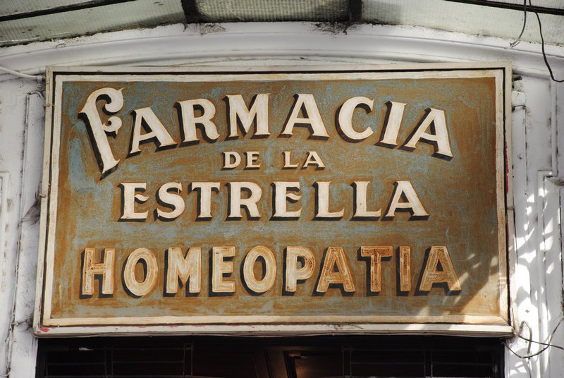 Old pharmacy in San Telmo