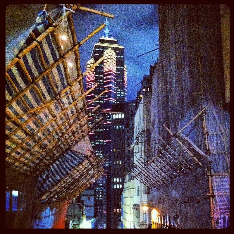 From bamboo scaffolding to skyscrapers