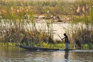 Namibian fisherman