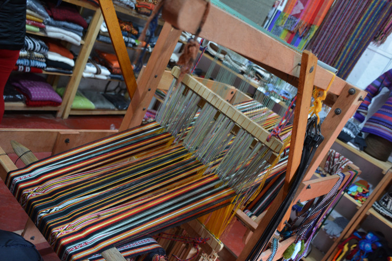 Loom for creating the beautiful fabrics