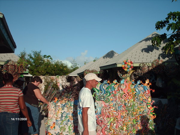 Shayne Frederick at Haitian Market