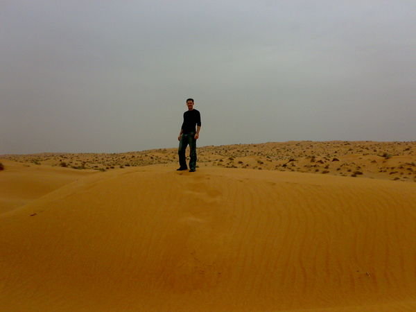 Just me and the desert