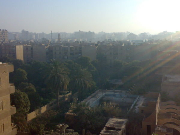 My first morning in Cairo