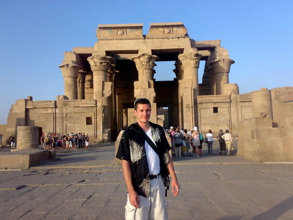 Me enjoying the last temple on the trip