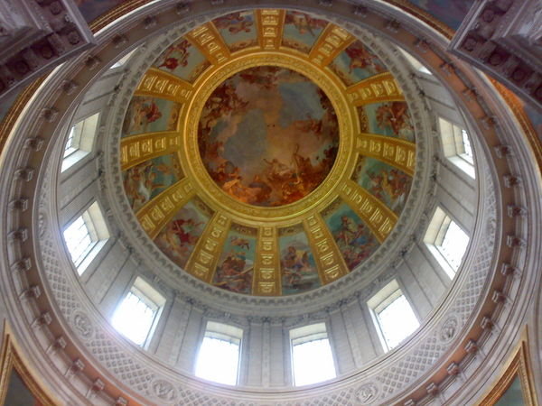 The dome above the tomb