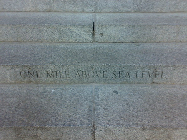 On the capitol steps of Denver