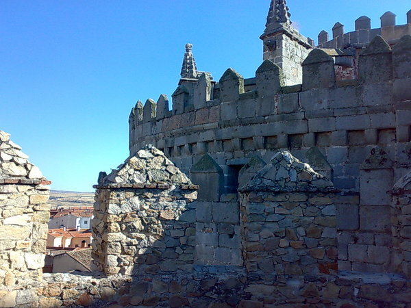 Apprecation of the castle walls