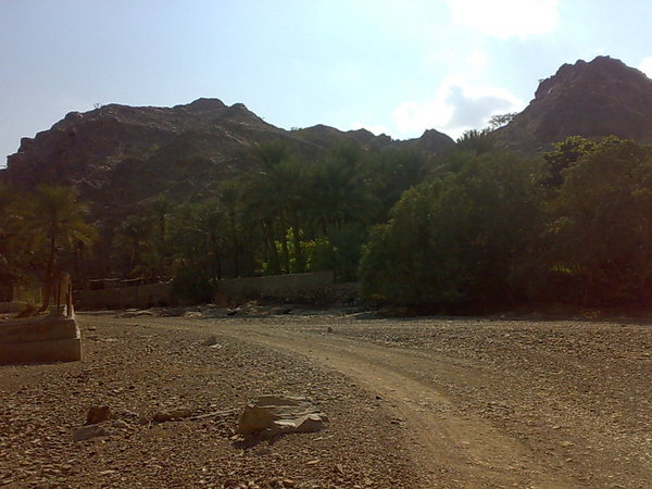 Approaching a Wadi