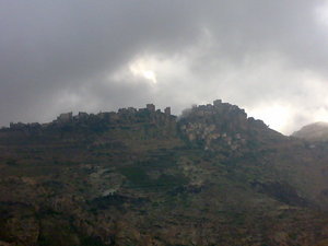 Al Hajjarh, village in the clouds