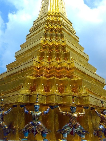 A well fortified stupa