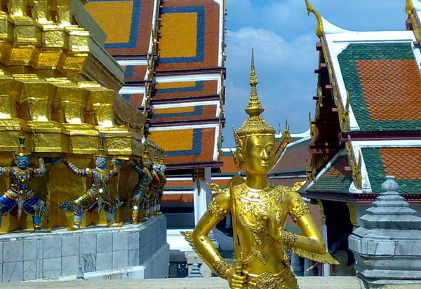 A worthwhile view in the Grand Palace