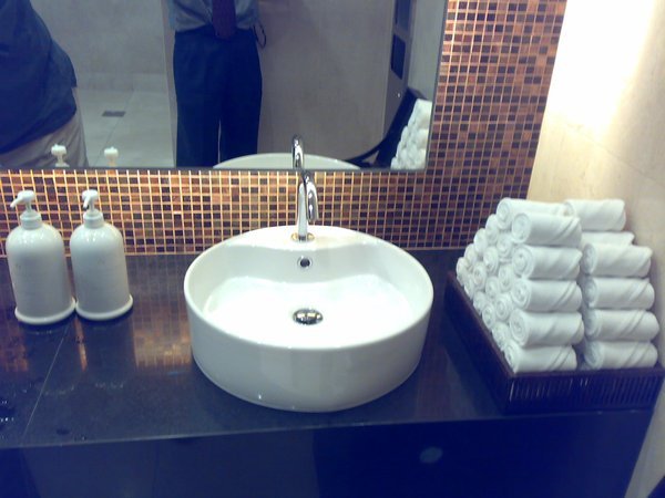 The lifestyle one can get used to in Dubai, even in bathrooms