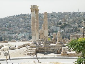 The remains of the temple of Hercules